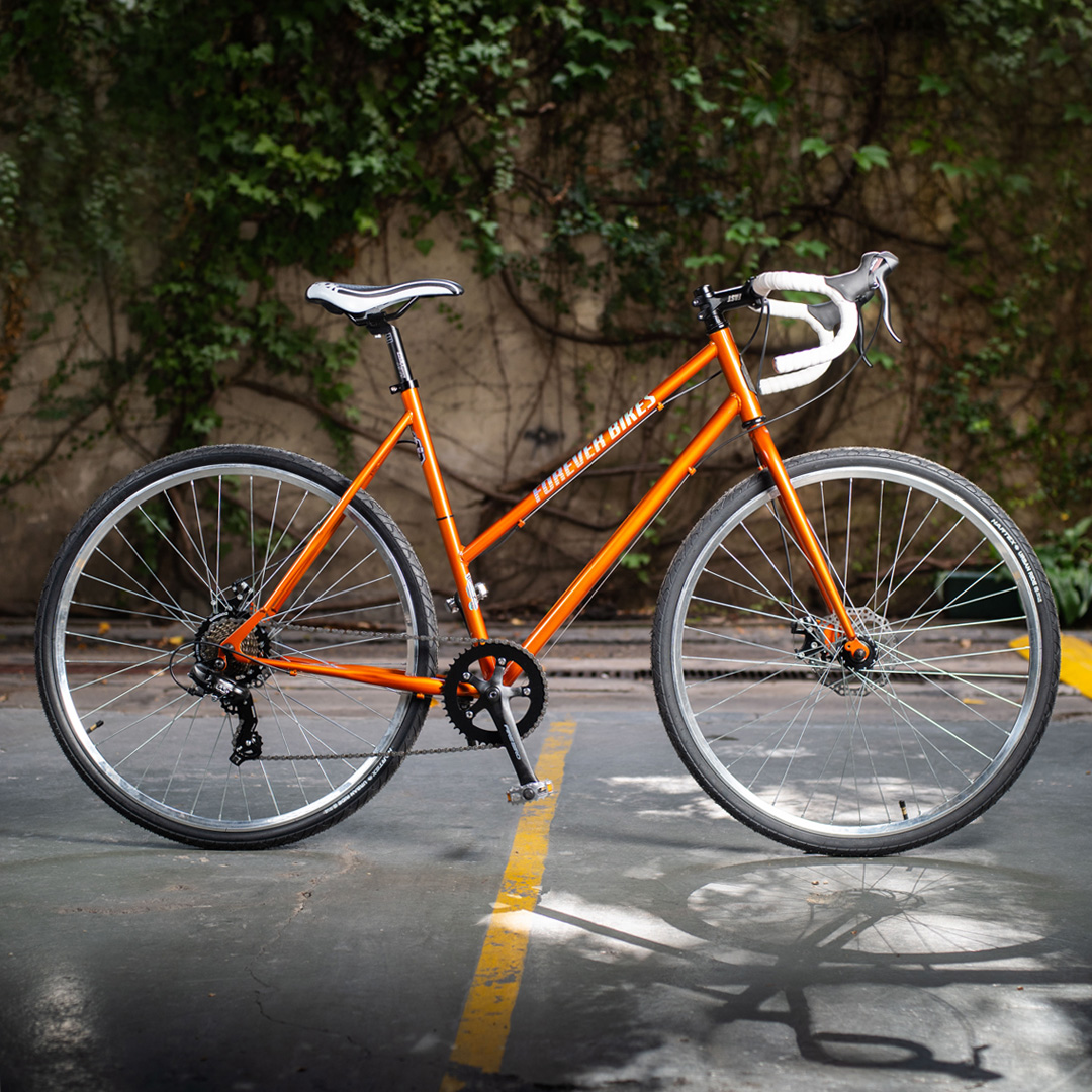 Chill S Naranja Nacar 7 velocidades Shimano Forever Bikes